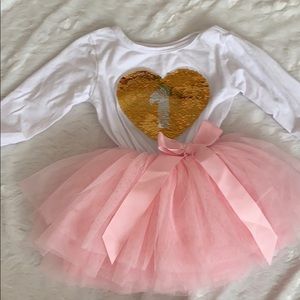 First birthday girl dress